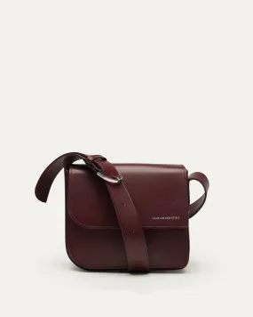 Arch Smooth Leather Crossbody Bag