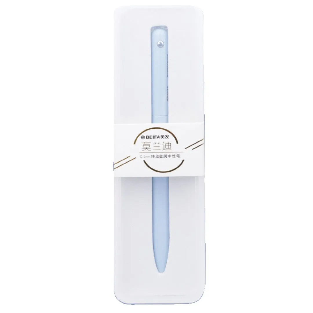 Beifa Morandi Twist Metal Matte Gel Pen