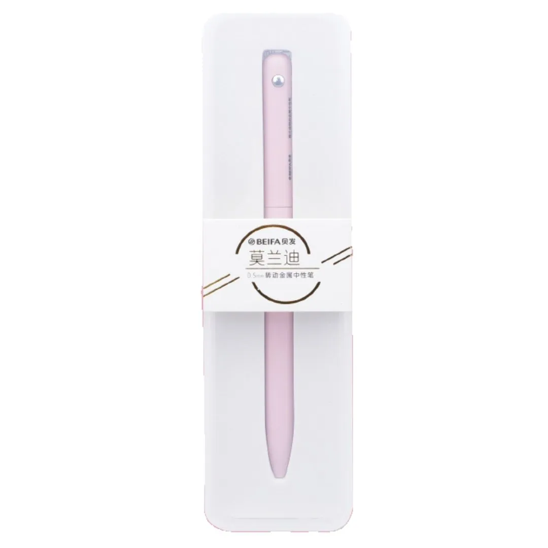 Beifa Morandi Twist Metal Matte Gel Pen