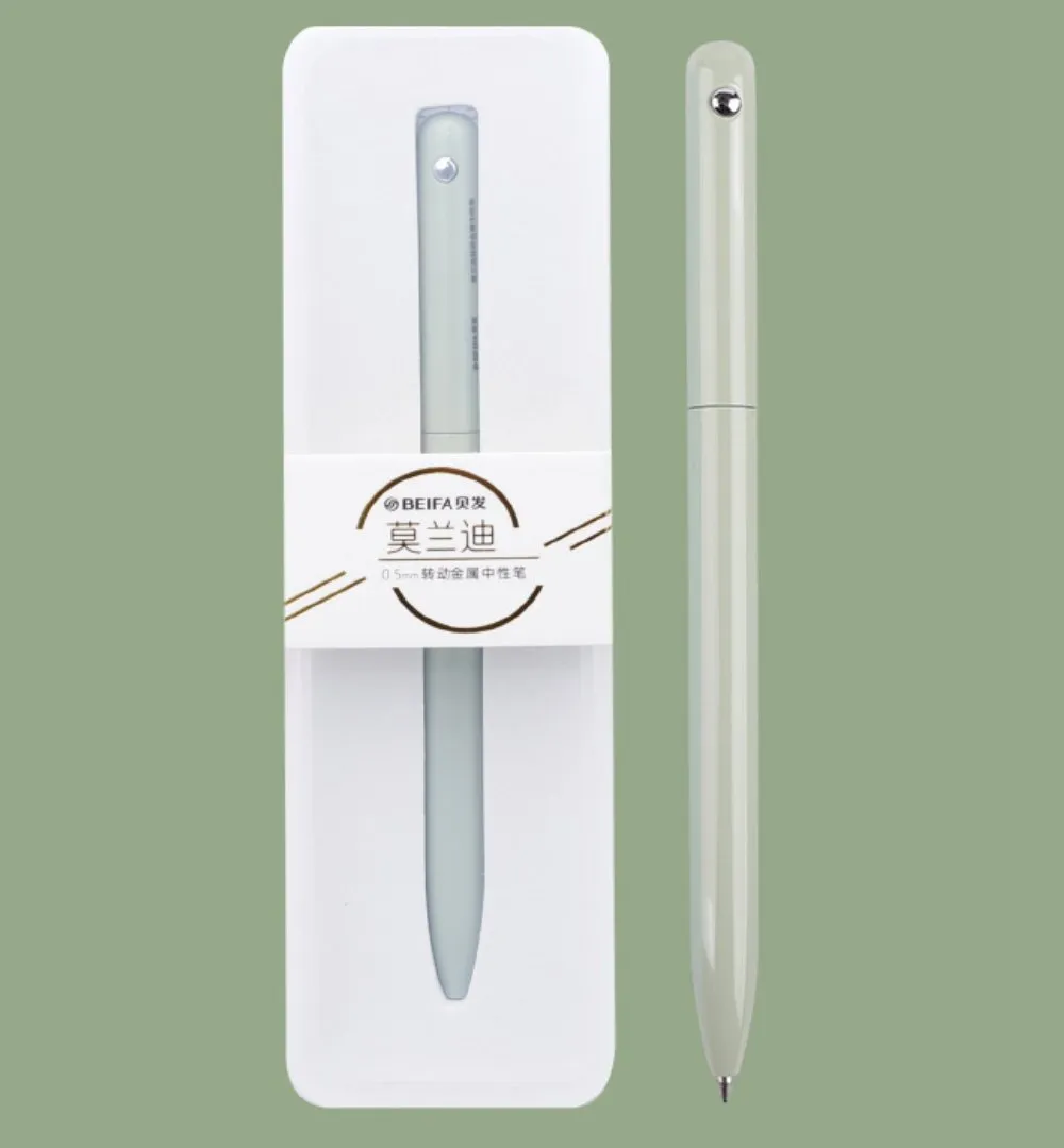 Beifa Morandi Twist Metal Matte Gel Pen