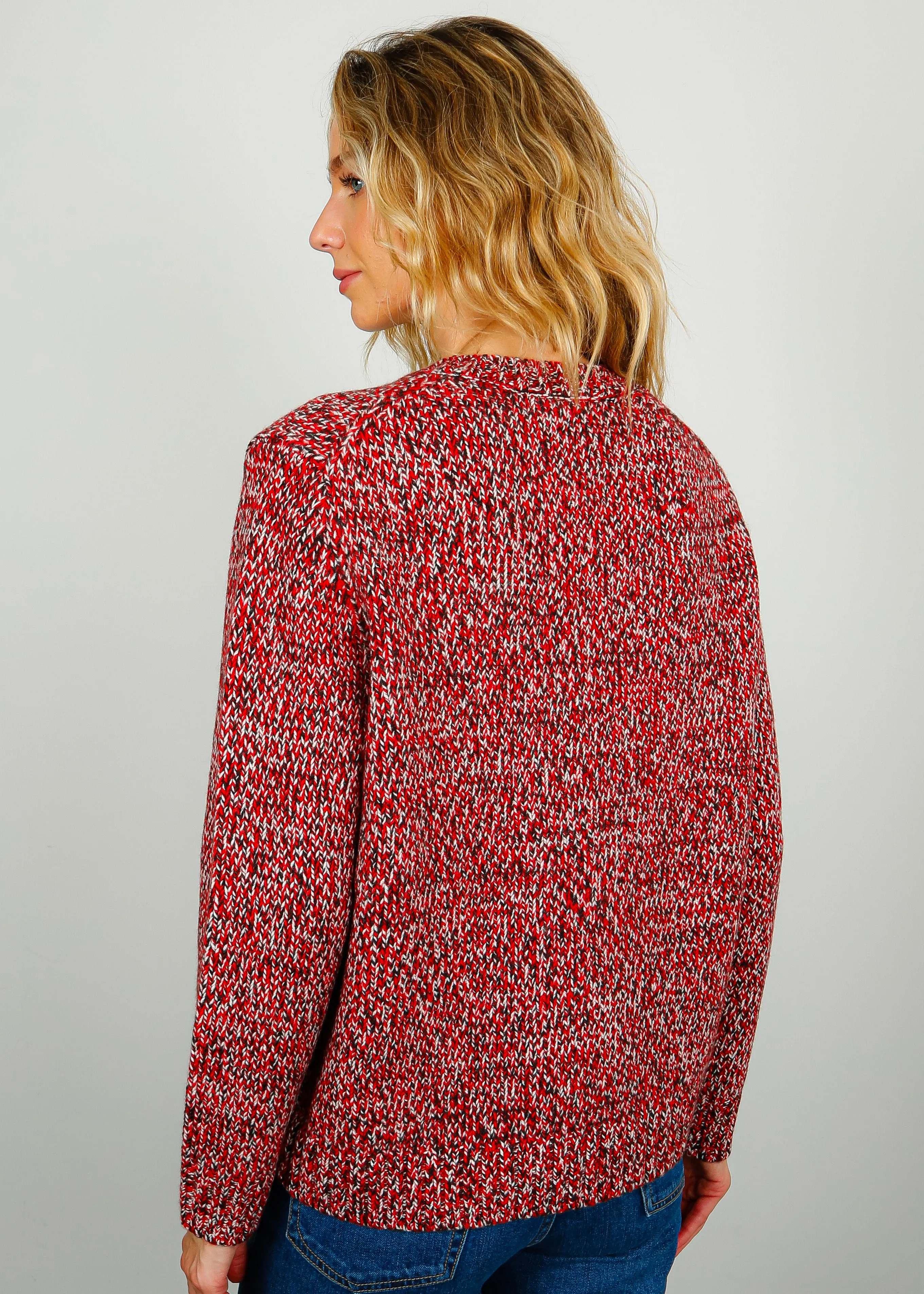 BF Melange LUX Jumper in Red