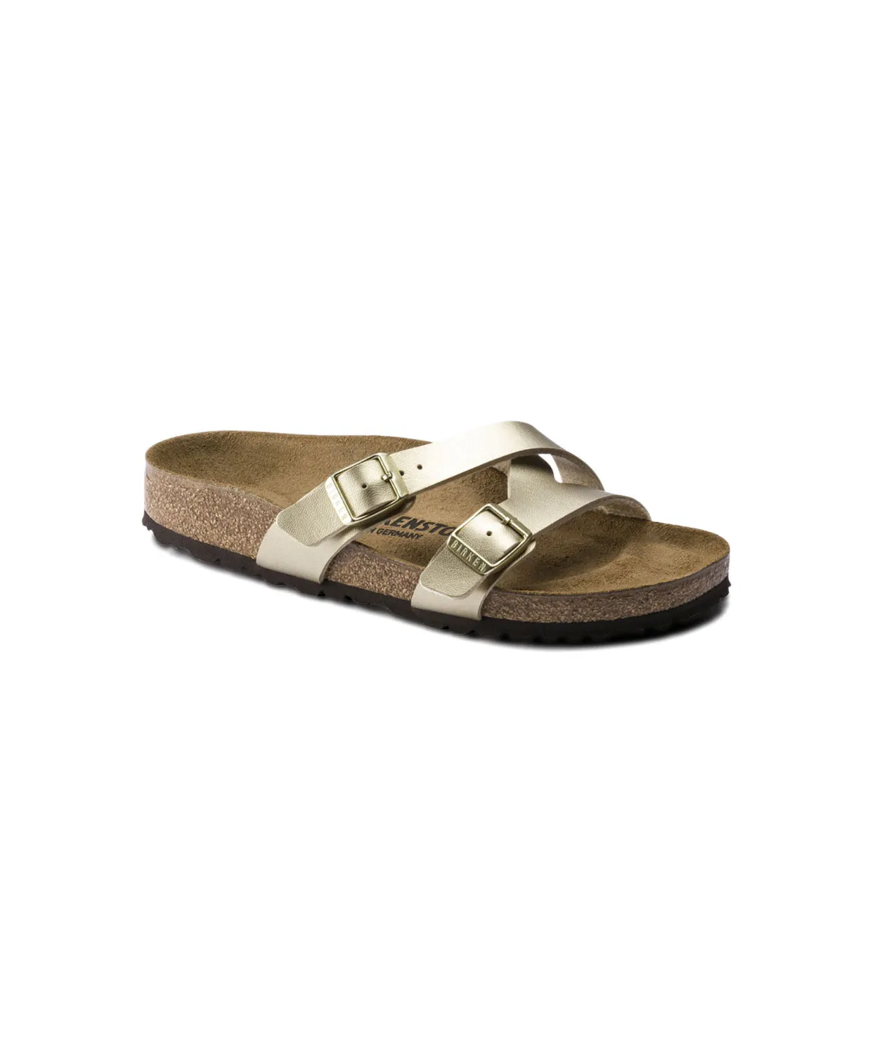 Birkenstock Yao Birko-Flor Gold Sandals