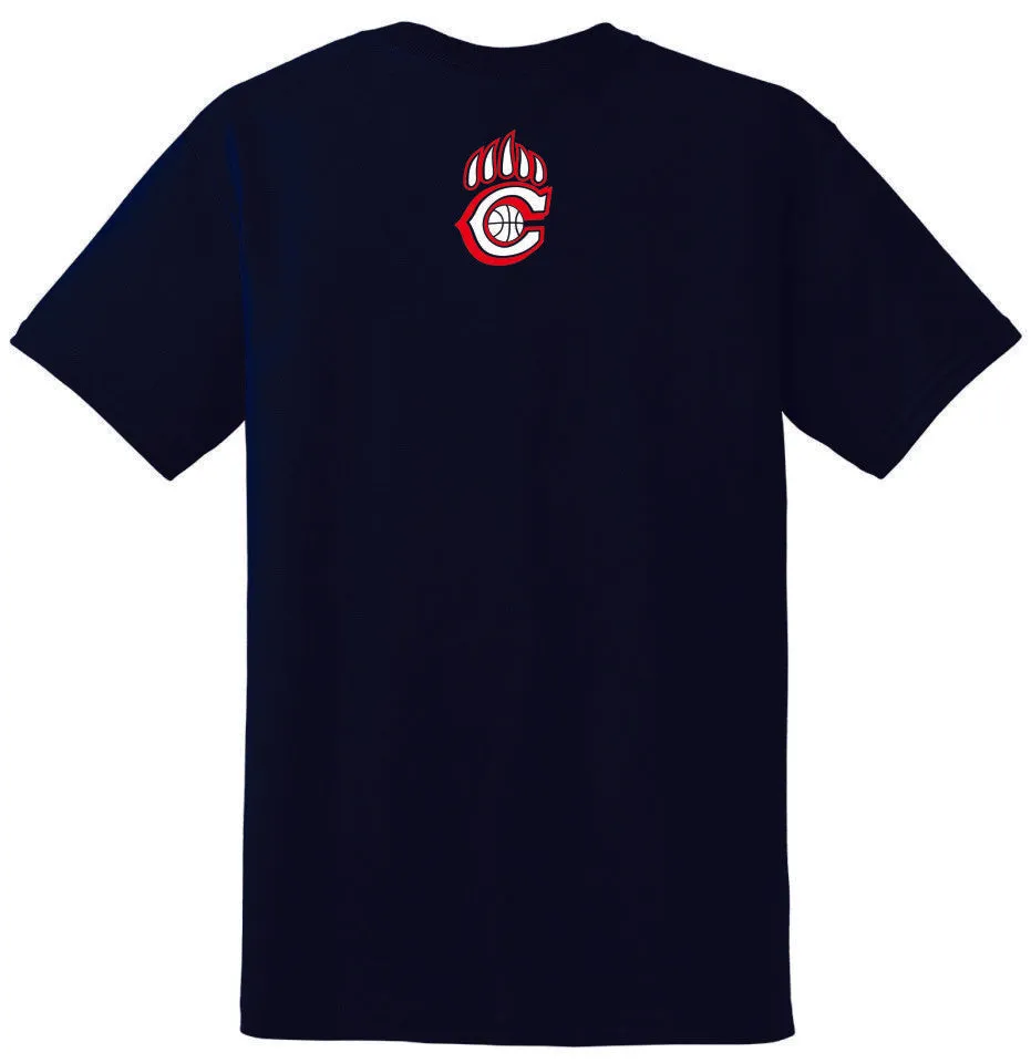 Chap Basketball Basic SCRIPT Tee- Matte or Glitter