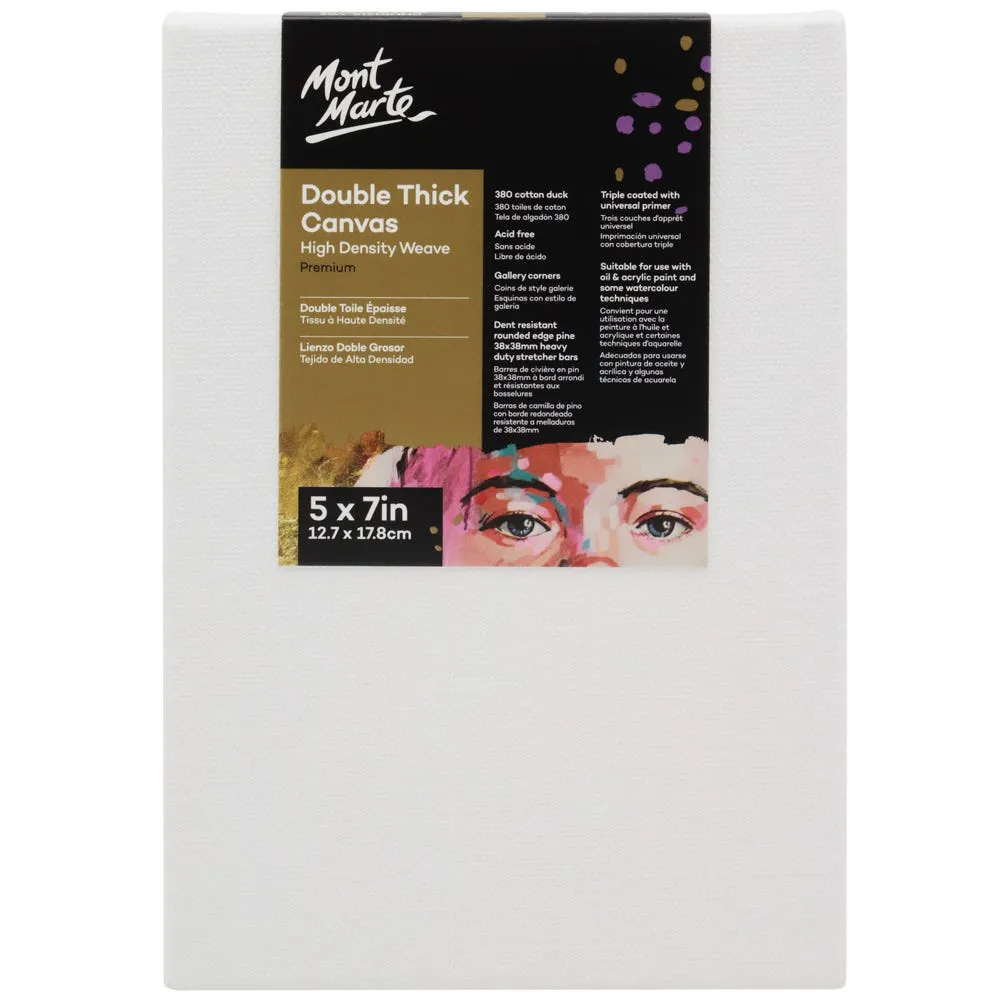 Double Thick Canvas Premium 12.7 x 17.8cm (5 x 7in)