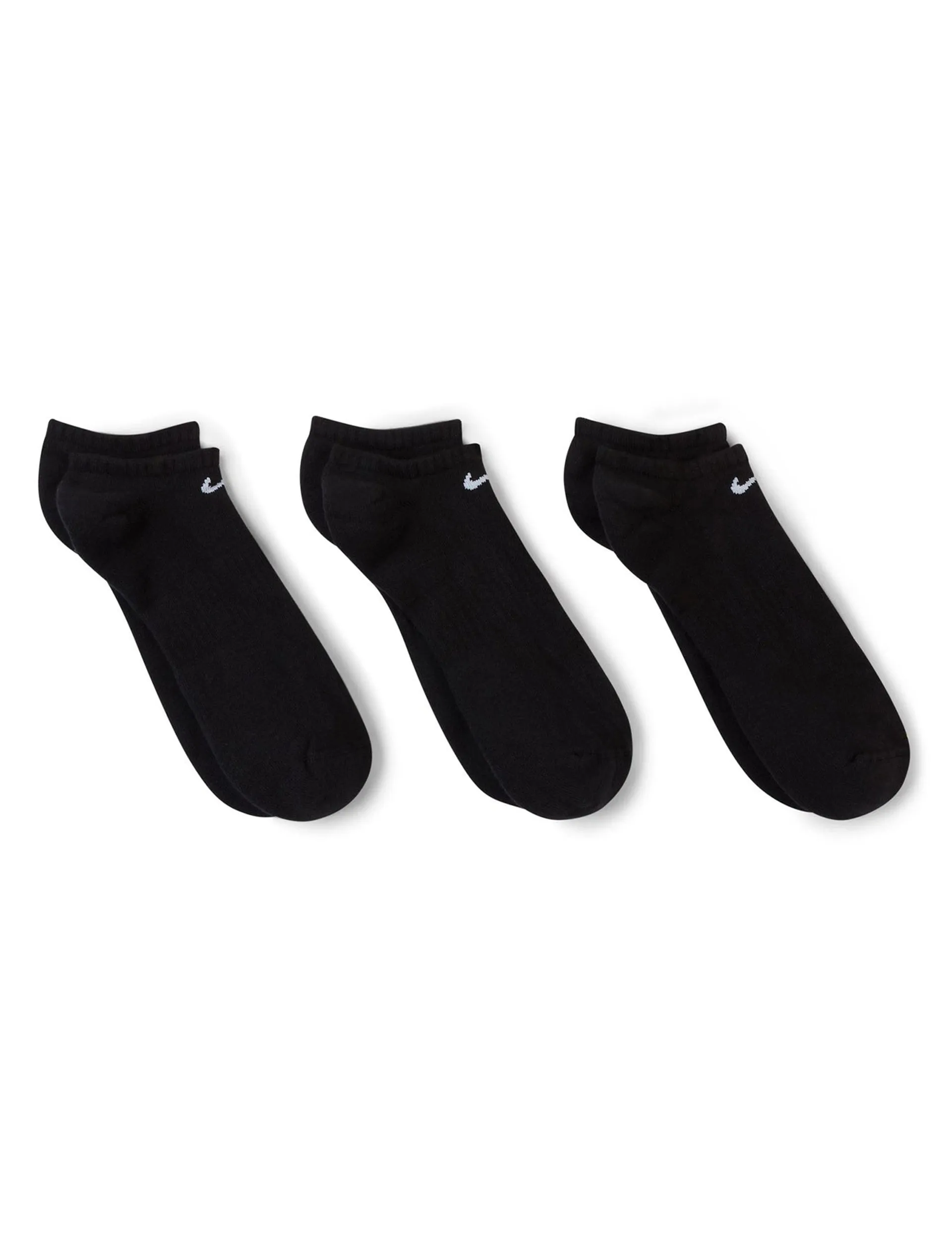 Everyday Cushioned Socks (3 pairs) - Black/White