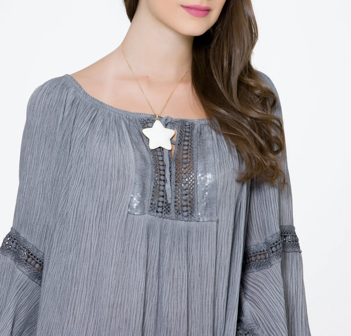 Gris Spanish Top