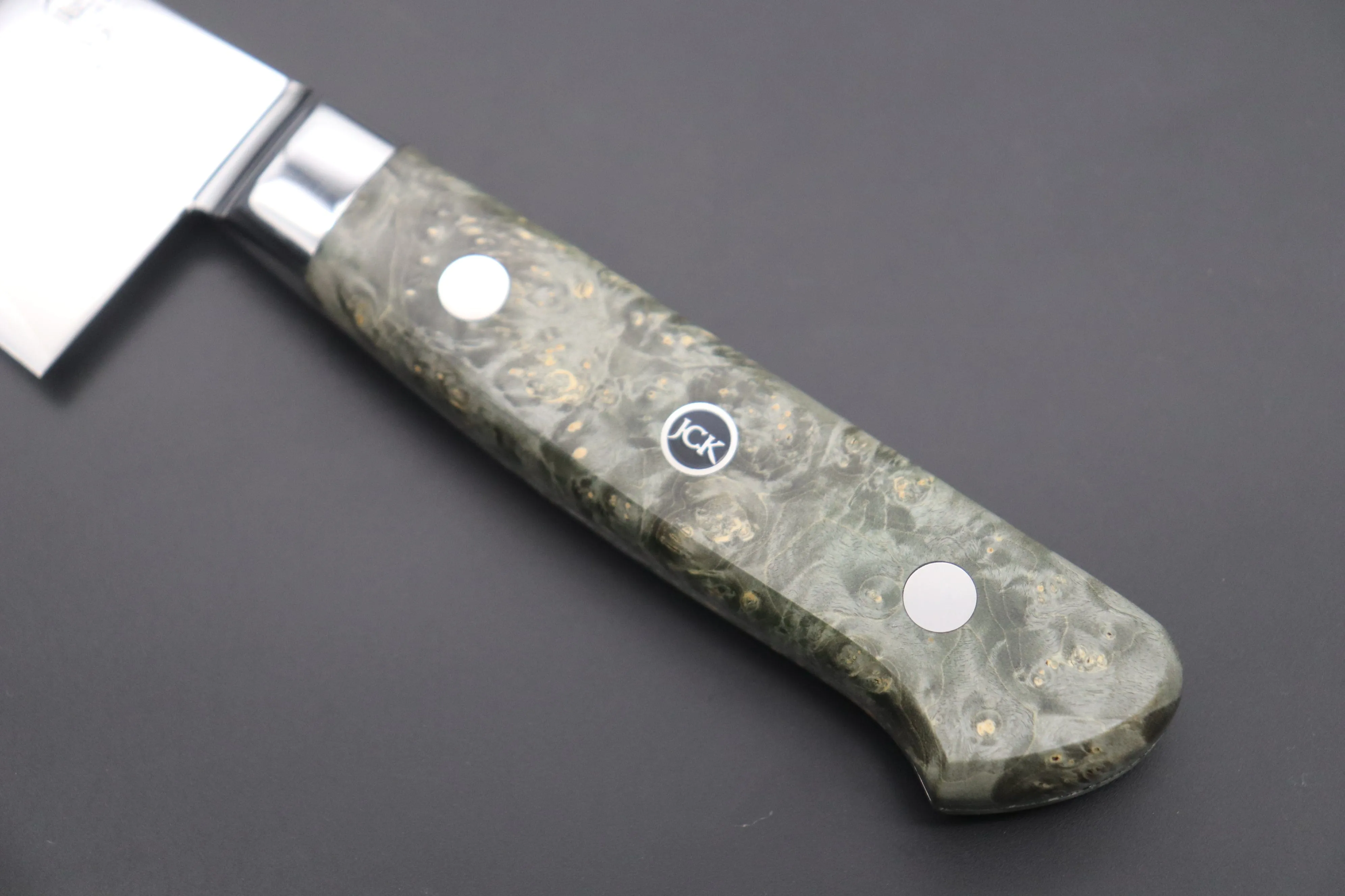 JCK Original Kagayaki NOVEL- Limited Edition Custom R-2 SUNSHINE Series KNLTD-118 Kiritsuke-Gyuto 200mm (7.8 inch)