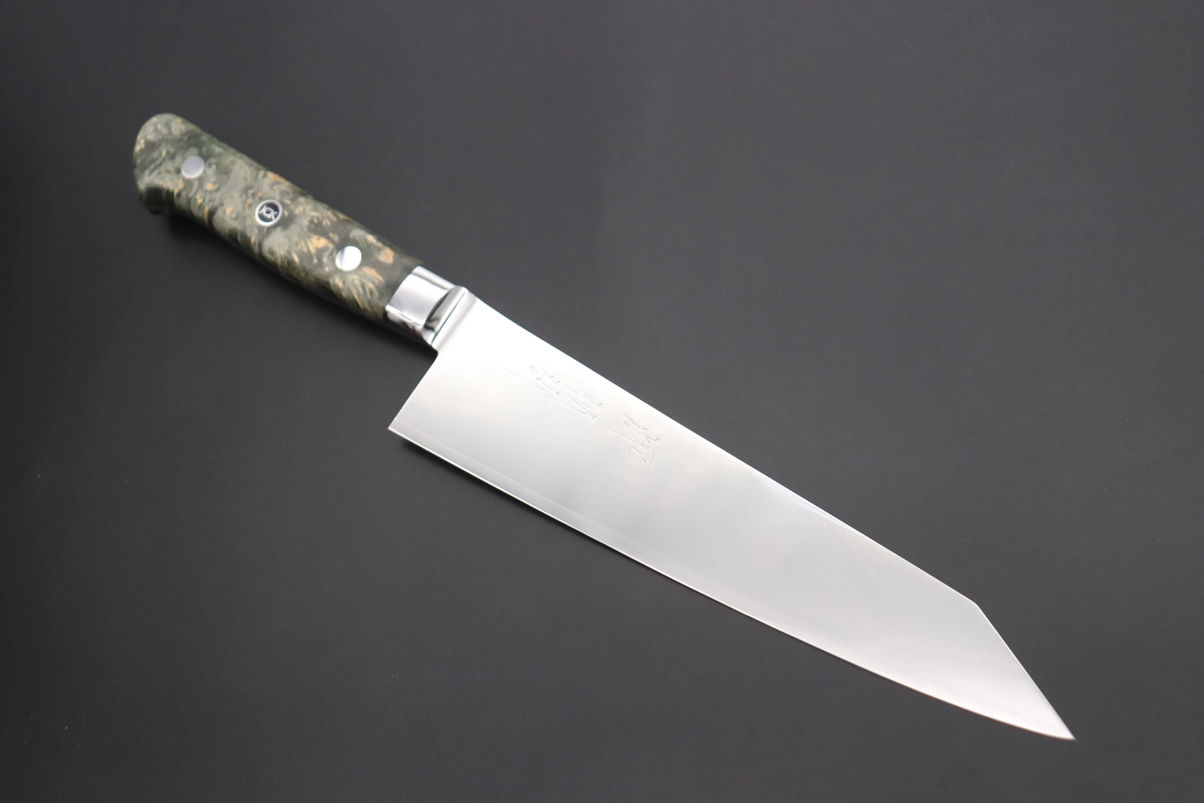 JCK Original Kagayaki NOVEL- Limited Edition Custom R-2 SUNSHINE Series KNLTD-118 Kiritsuke-Gyuto 200mm (7.8 inch)