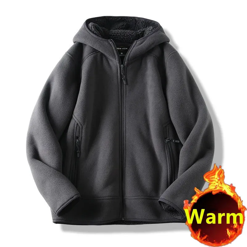 Men's Versatile Loose Hooded Sweatshirt  for Winter