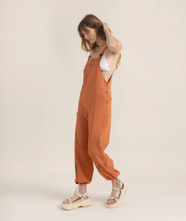 ROARK - Canyon Overall Jumpsuit - Basquiat / Terracotta