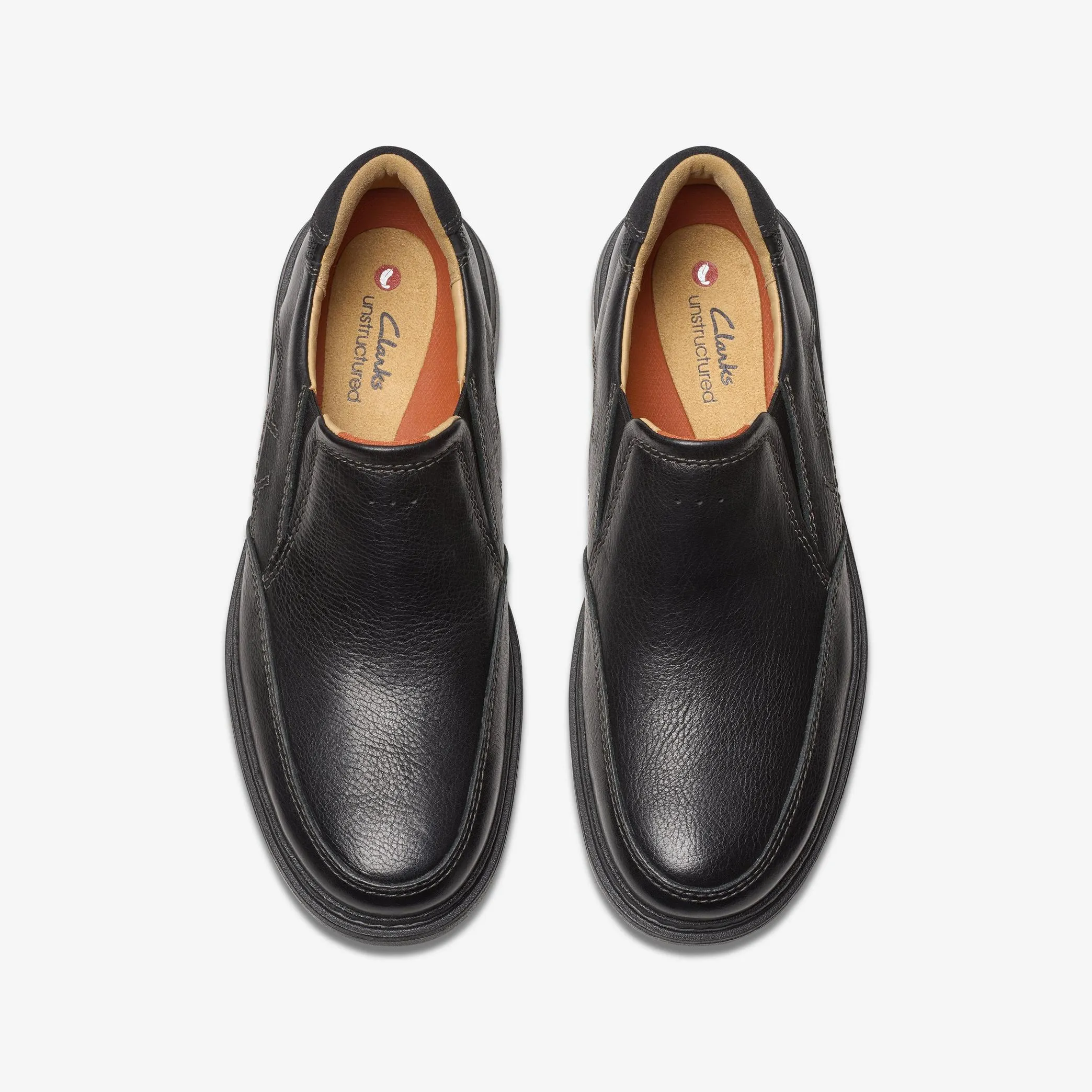 Un Briley Step Black Leather by Clarks