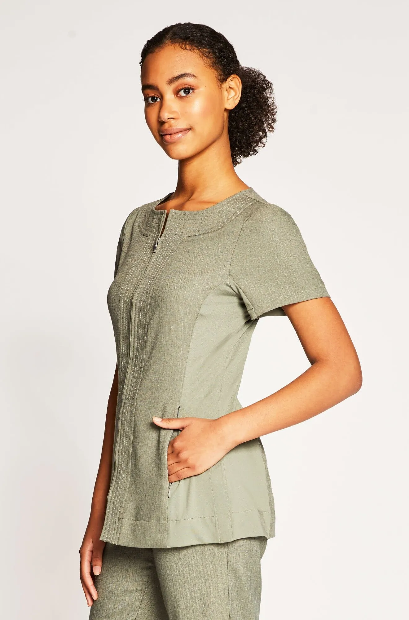 Women's Faux Linen Sorelle Tunic